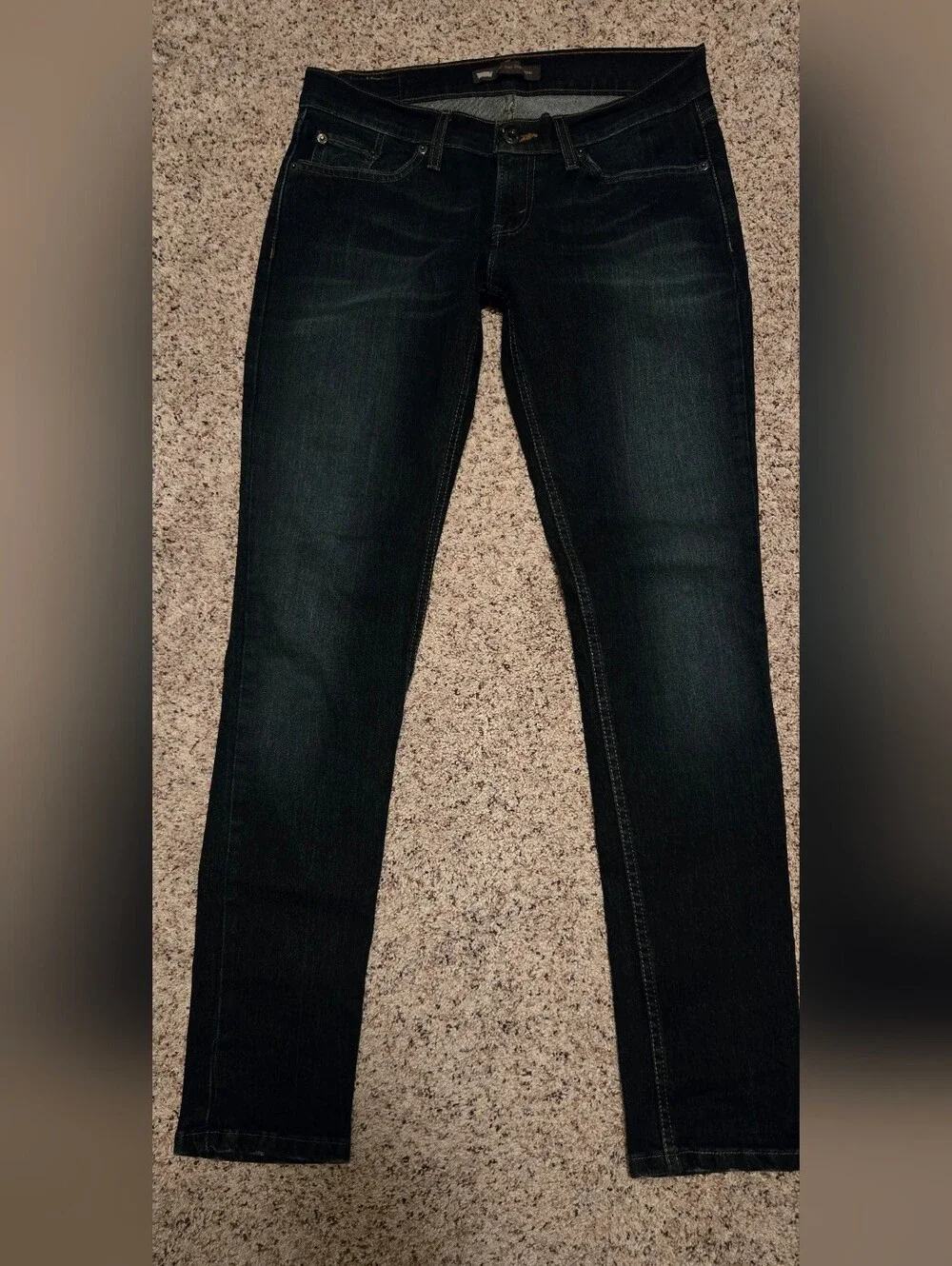 Levis 524 Too Superlow Jeans Womens Sz 7 Like New - Picture 1 of 7